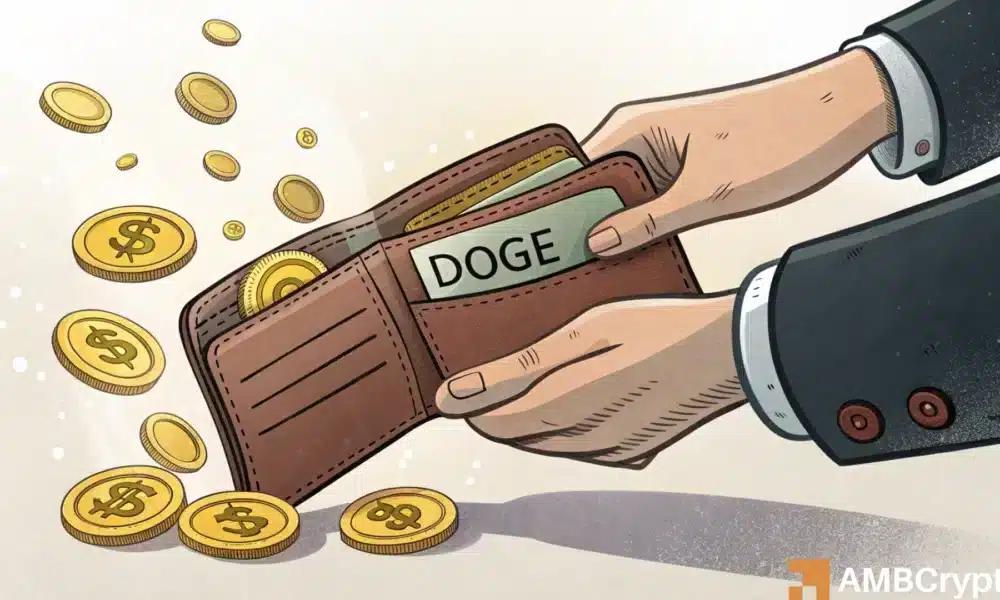 狗狗币价格下跌至三个月低点:为何 0.20 美元支撑位或无法支撑