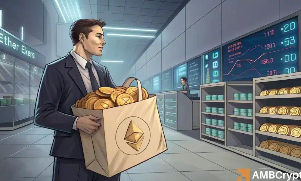 Bitmine购买2.5亿美元价值的ETH – 供应紧缩在即？